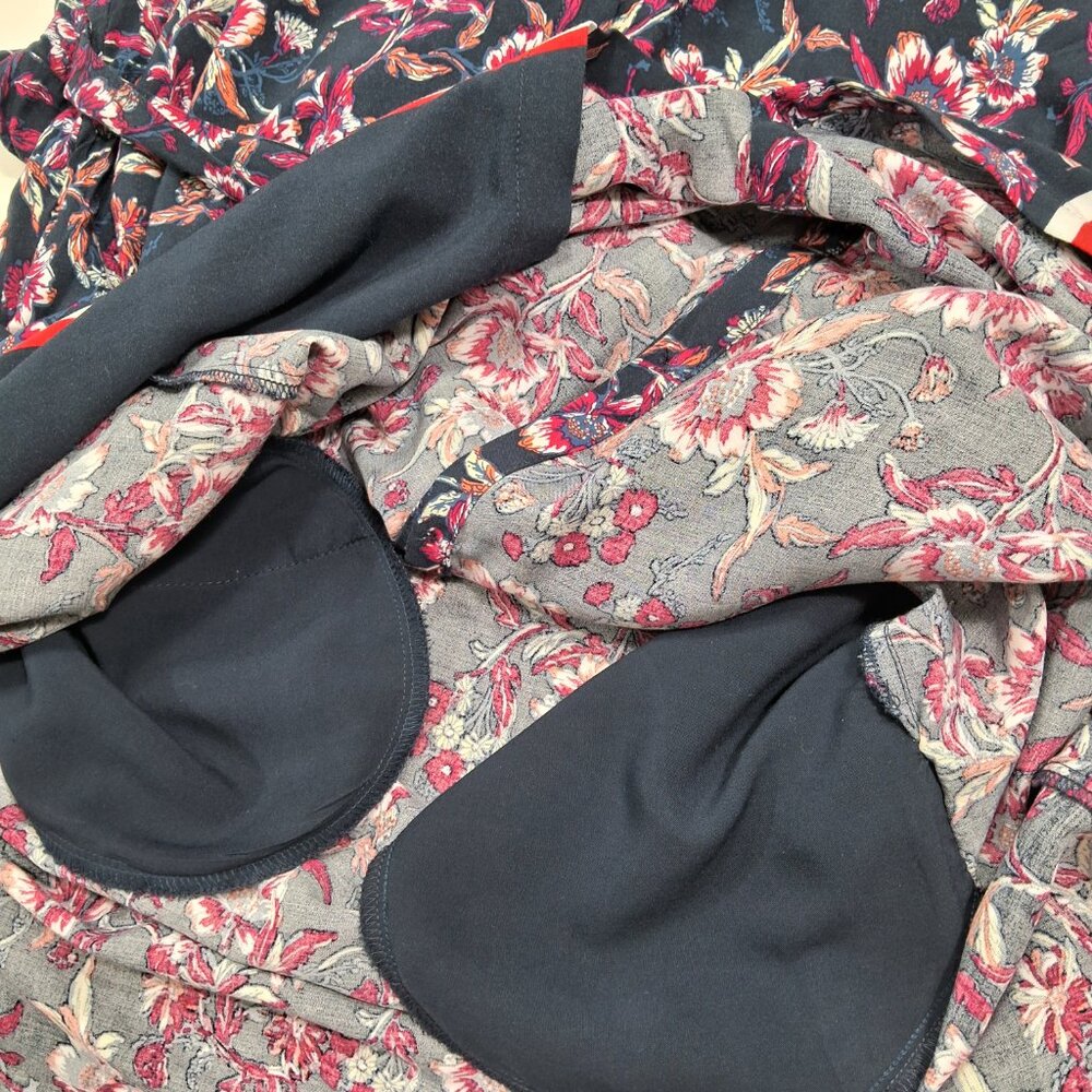Tommy Hilfiger button-front dress, navy floral print - Picture 10 of 12